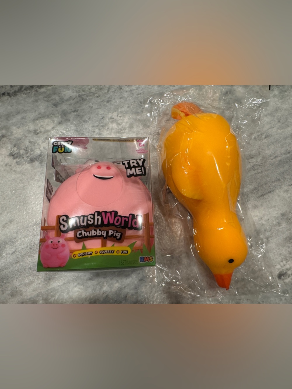 Chubby Pig Pink Sensory Squishy Toy
